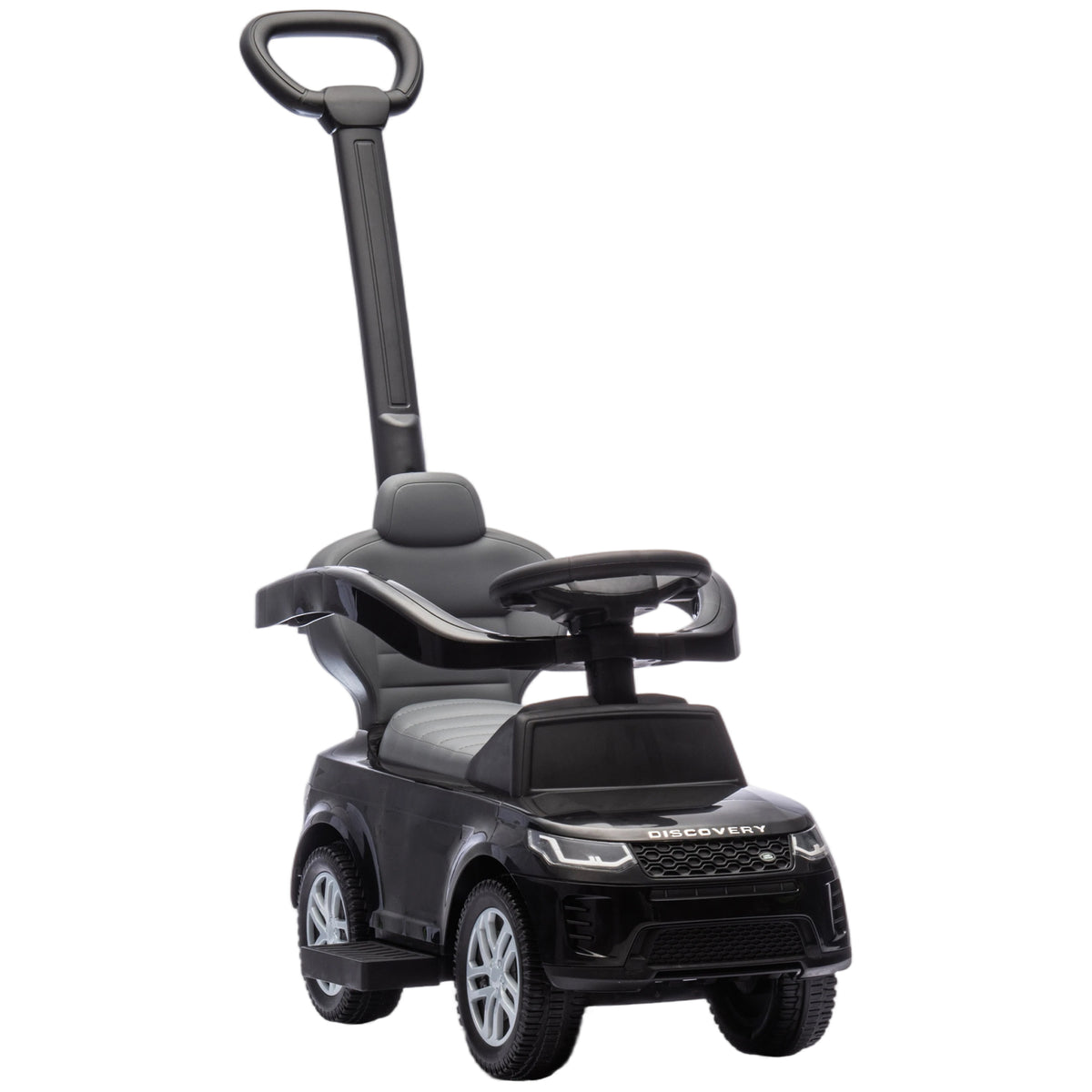 AIYAPLAY Land Rover Licensed Baby Push Car, 2-in-1 Ride On Car