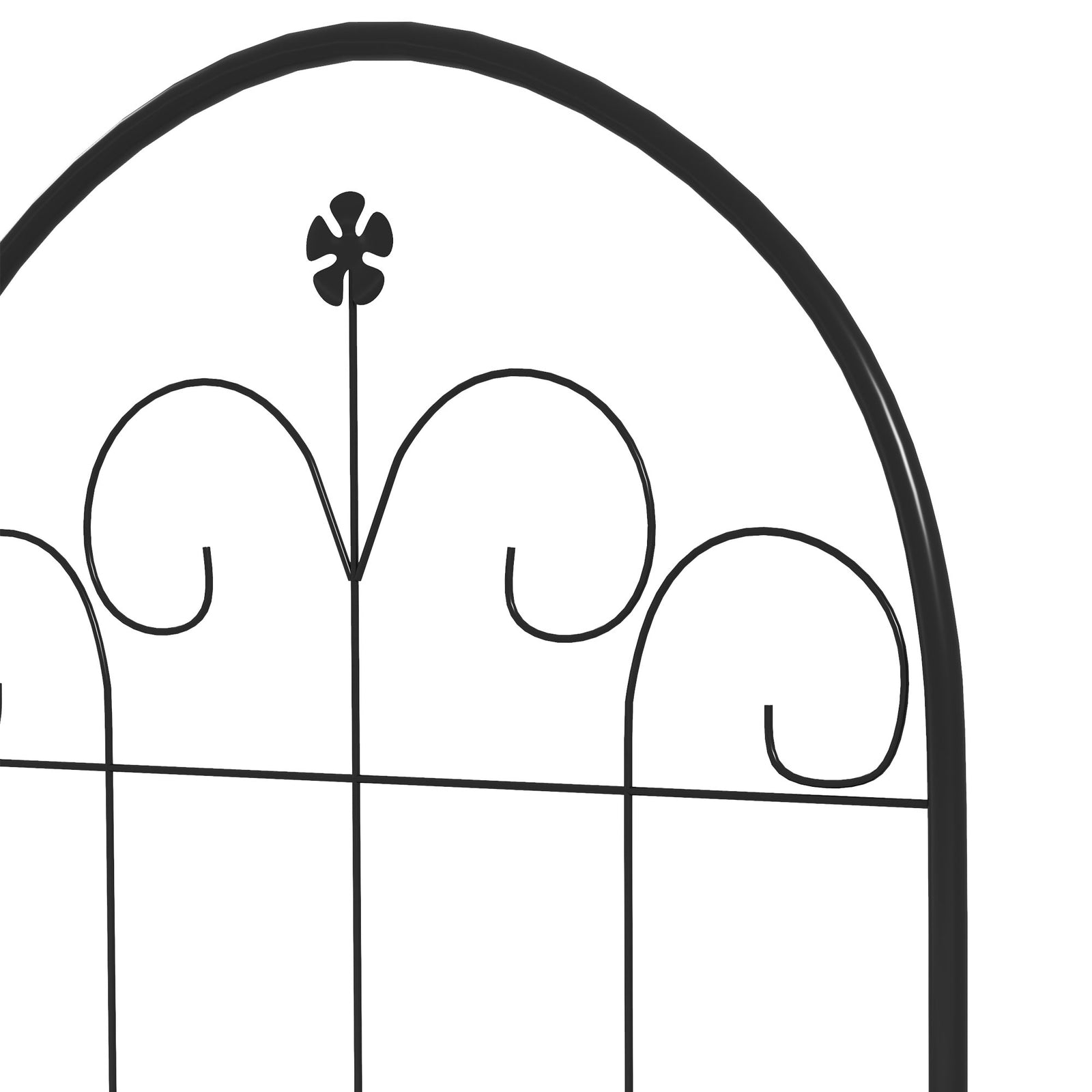 Floral Design 2 Metal Plant Trellis 50 X 180cm