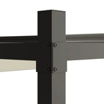 3x3m Pergola With Roof, 80mm Column, Cream White | Cream