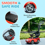 Bentley Bentayga Licensed Baby Push Car W/ Under Seat Storage | Red