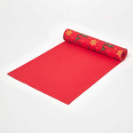 Red Reindeer Christmas Table Runner | 35cm x 250cm | Red