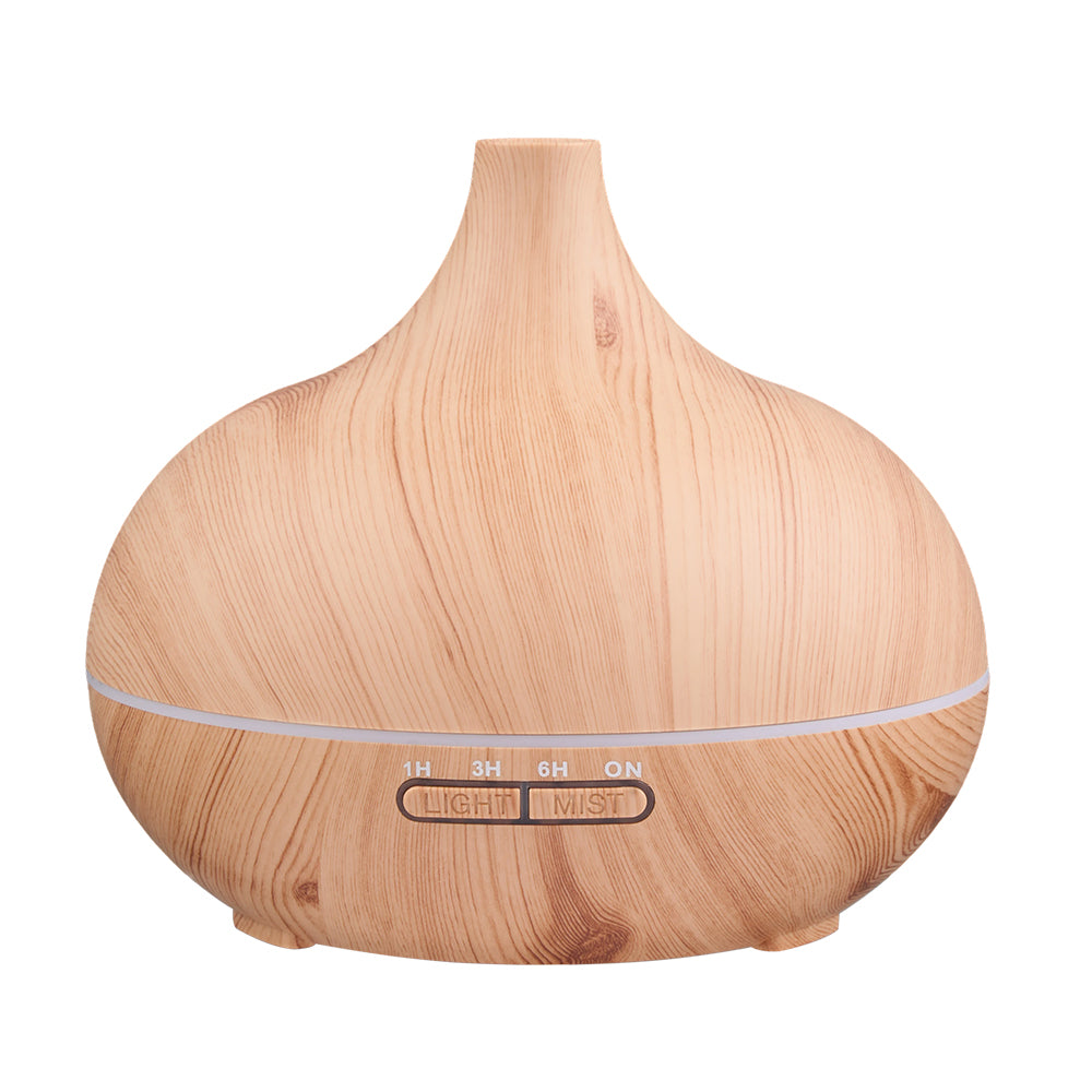 Wood Grain Ultrasonic Essential Oil Diffuser | Natural