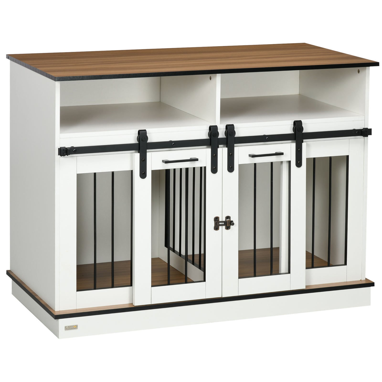 Dog Crate W/ Divider For Small And Large Dogs