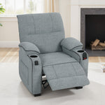 HOMCOM Electric Massage Recliner Armchair With Heat, Power Reclining Chair