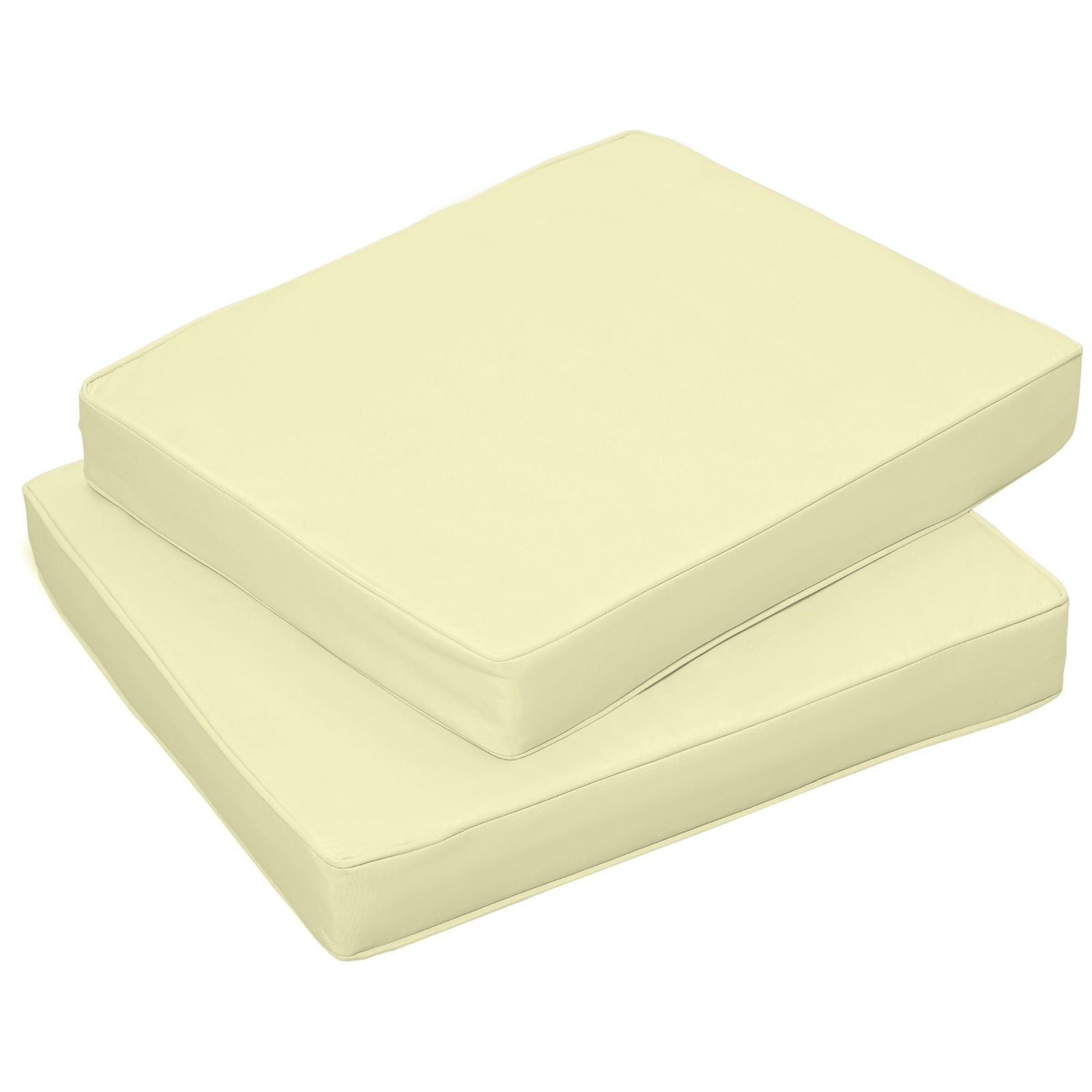 Outdoor Seat And Back Cushion Set Replacement Cushions | Cream