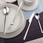 Cutlery Sets Stainless Steel Slim Spoon Fork 32 Piece Set