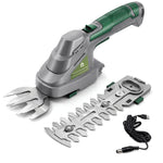 Cordless Handheld Hedge Trimmer 2 In 1 3.6v Li Ion Rechargeable Battery