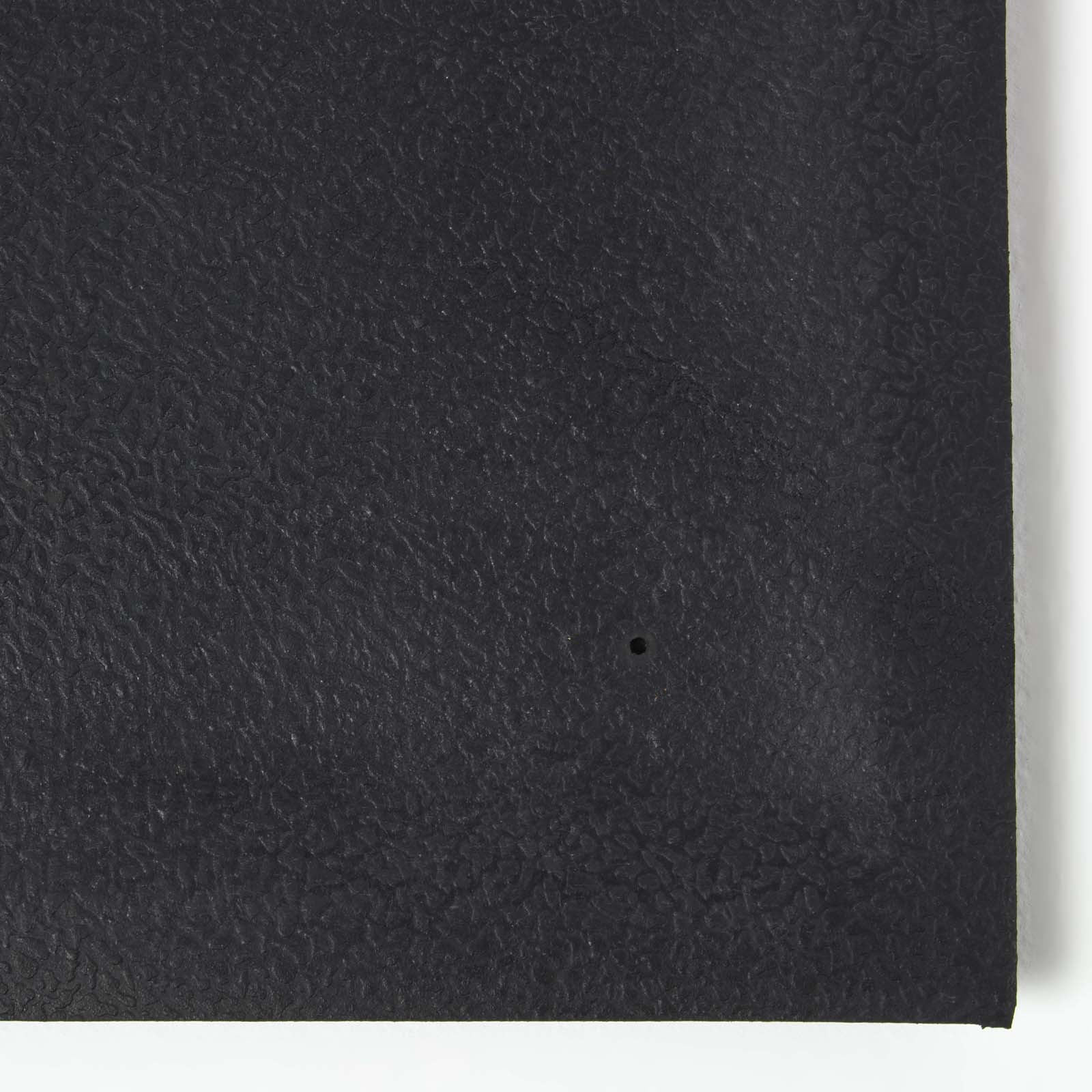 HOMESCAPES Black Rubber Surround For Doormats, 50 X 81 Cm