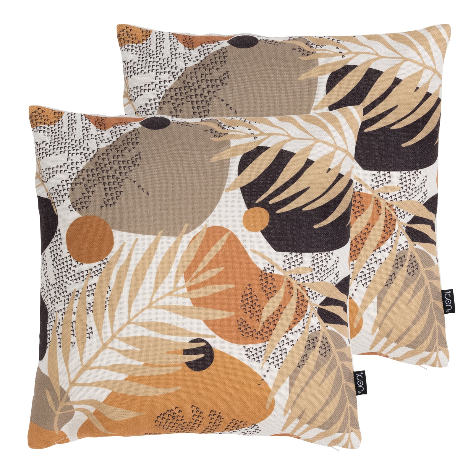 Muted Pebble Kyoto Cushion Set Of 2