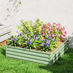 Raised Garden Bed Steel Planter Box | 432l | Green