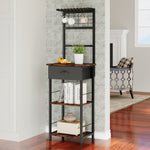 Multifunctional Kitchen Storage Shelf Microwave Stand