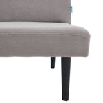 Modern Fabric Sofa Bed With Folding Design – Convertible, Compact & Stylish | Grey