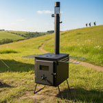 Pandora Portable Firebox Tent Stove | Charcoal