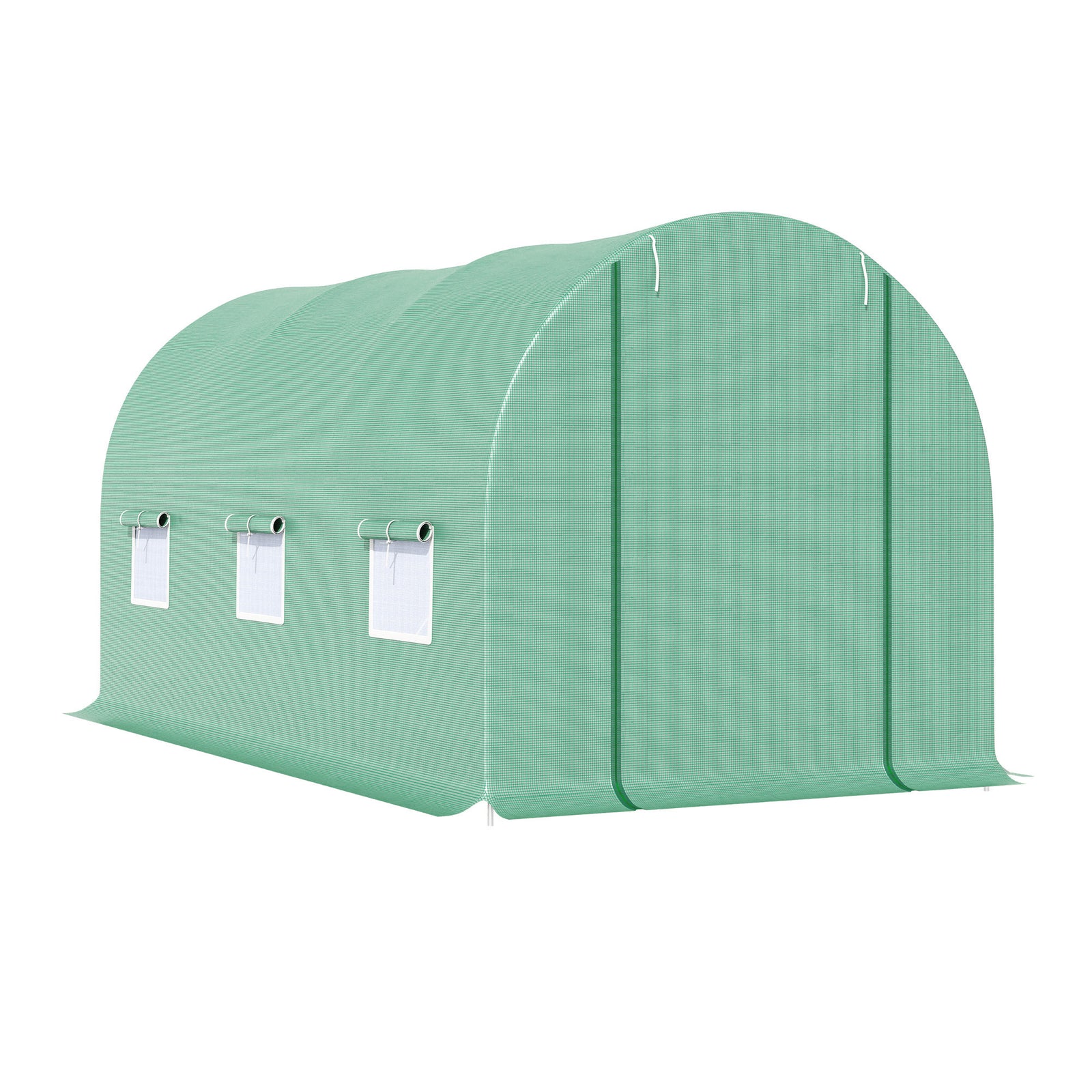 Walk-in Polytunnel Greenhouse 4.5x2x2m