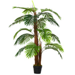 120cm Artificial Palm Tree Decorative Plant With 19 Leaves