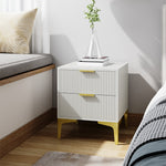 Bedside Table With Two Drawers