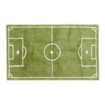 Cotton Tufted Football Pitch Kids Rug