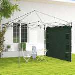 Side Panel For 3x3 M Pop Up Gazebos, 1 Pack Sidewall Only | Green