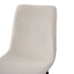 Corduroy Upholstered Dining Chairs | Set-of-2 | Beige