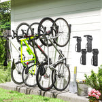 4-pack Wall Mount Bike Hooks