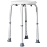 Bath Chair Height Adjustable Shower Seat For Elderly | One Size | White