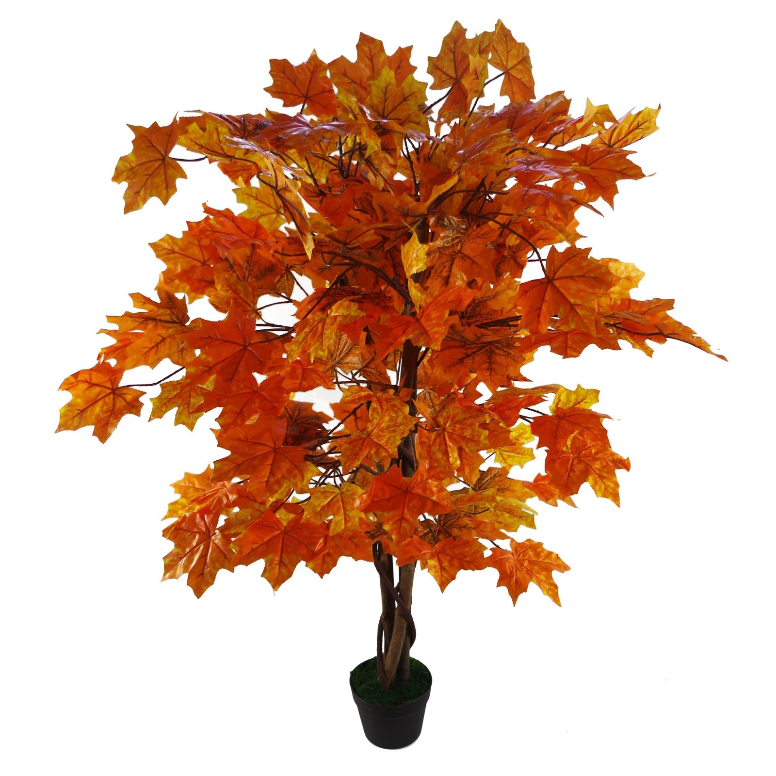 Artificial 125cm Extra Large Artificial Autumn Maple Acer Tree