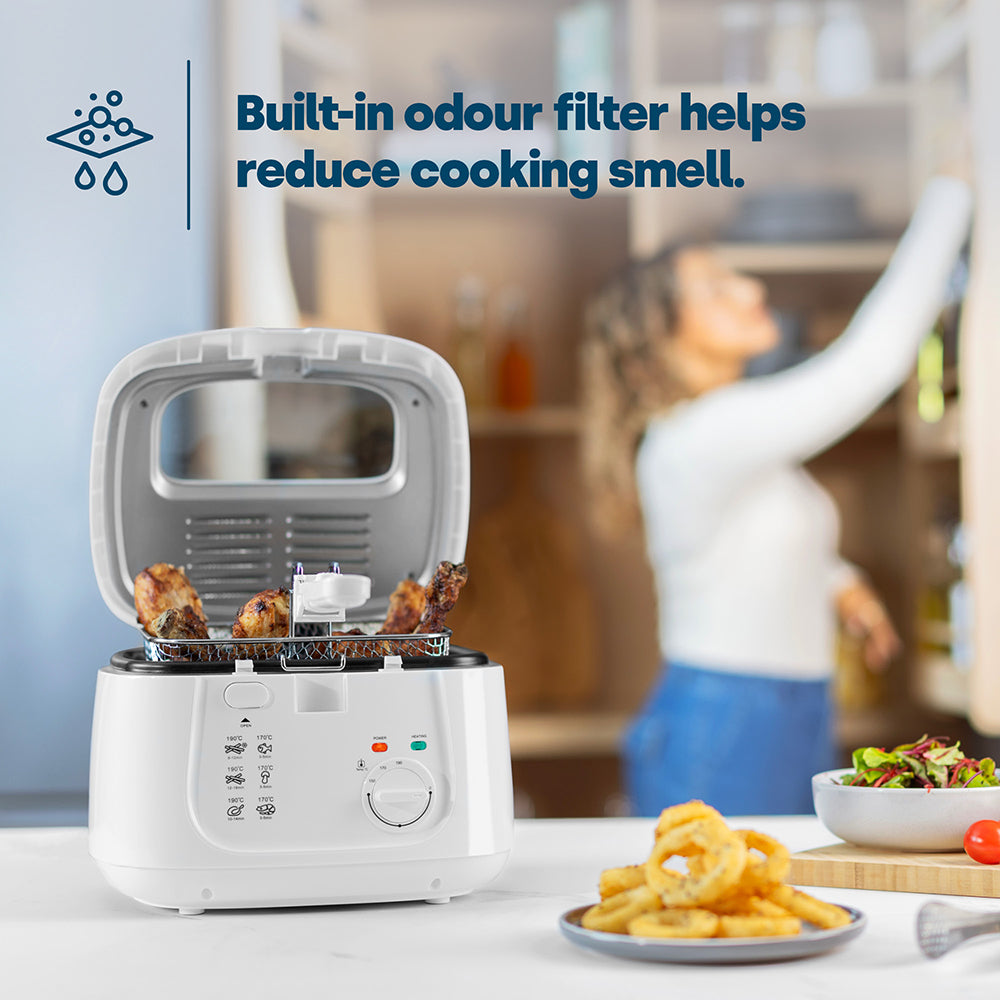 2.5l Electric Deep Fat Fryer - White | White