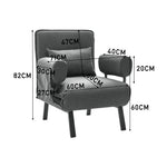 Convertible Sofa Bed With Pillow And Pocket