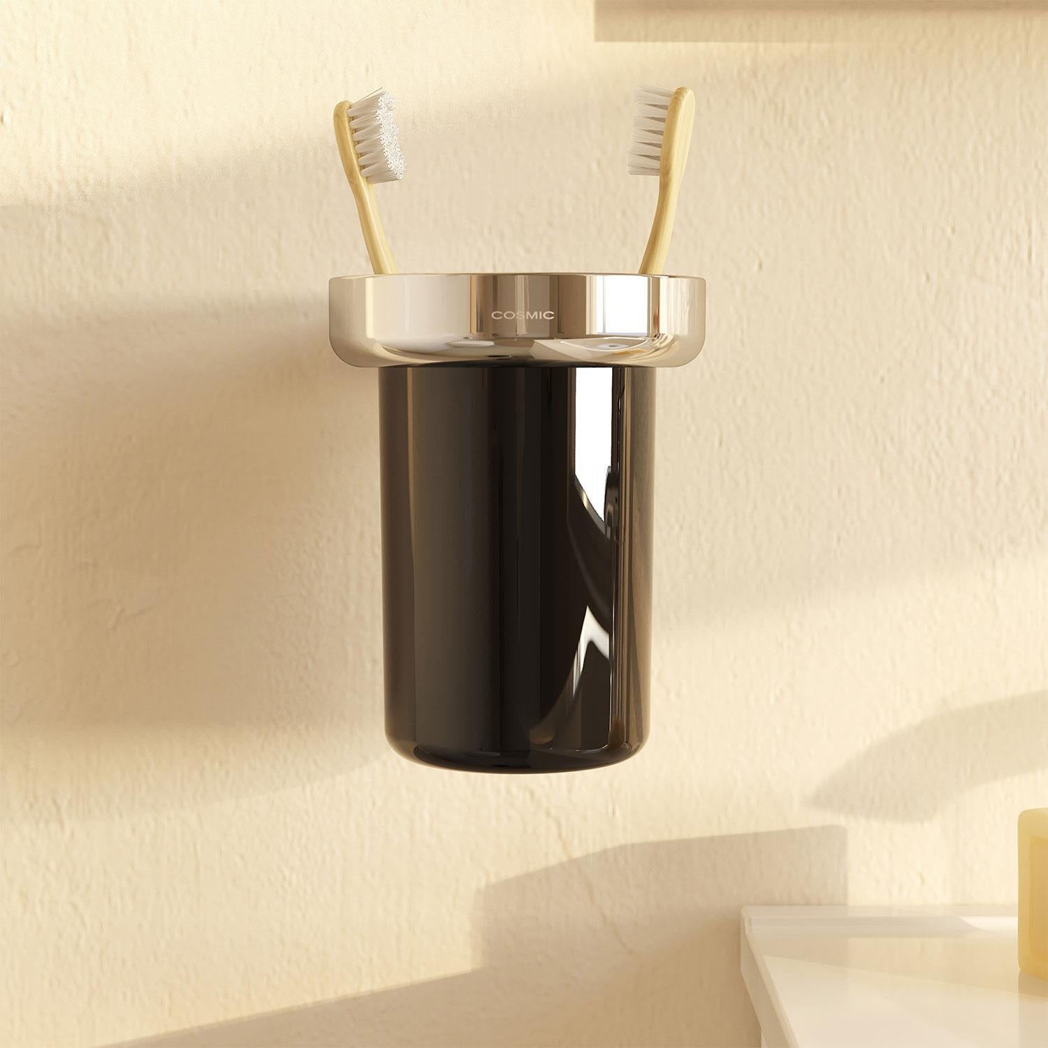 Toothbrush Holder, Chrome, Architect S+ Collection