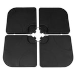 MonsterShop Cantilever Parasol Base – Square X 4