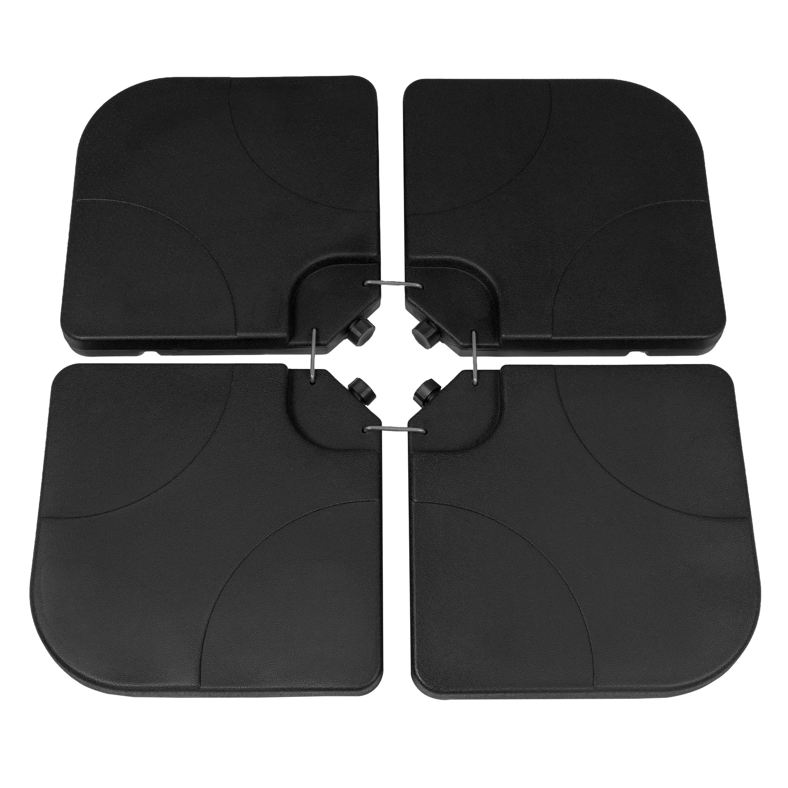 MonsterShop Cantilever Parasol Base – Square X 4