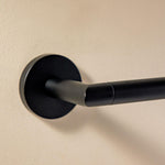 Towel Rail, Matt Black, 60cm, Hidden Fixings,start Collection