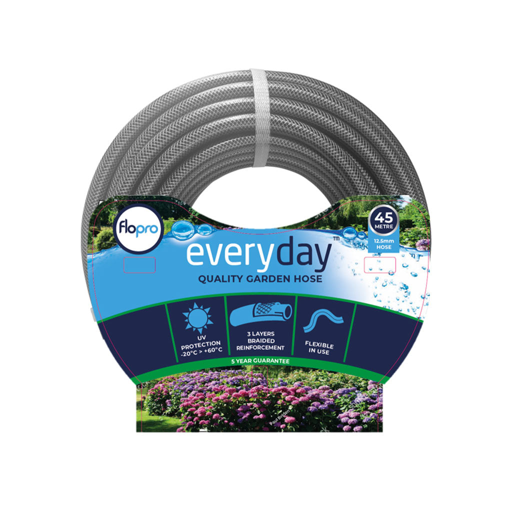 Everyday Garden Hose 45m 12.5mm Uv & Frost Resistant