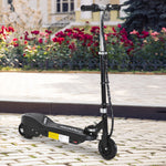 Folding Kids Electric Scooter 7-14 Adjustable Battery Power | Black
