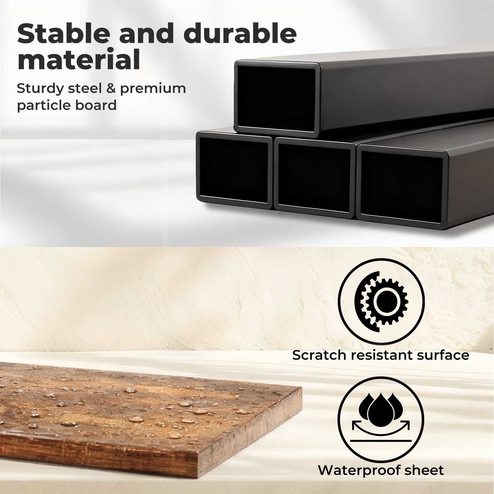 Tv Stand Cabinet Entertainment Unit With Drawers Shelves For 65 Inch Tv | Brown