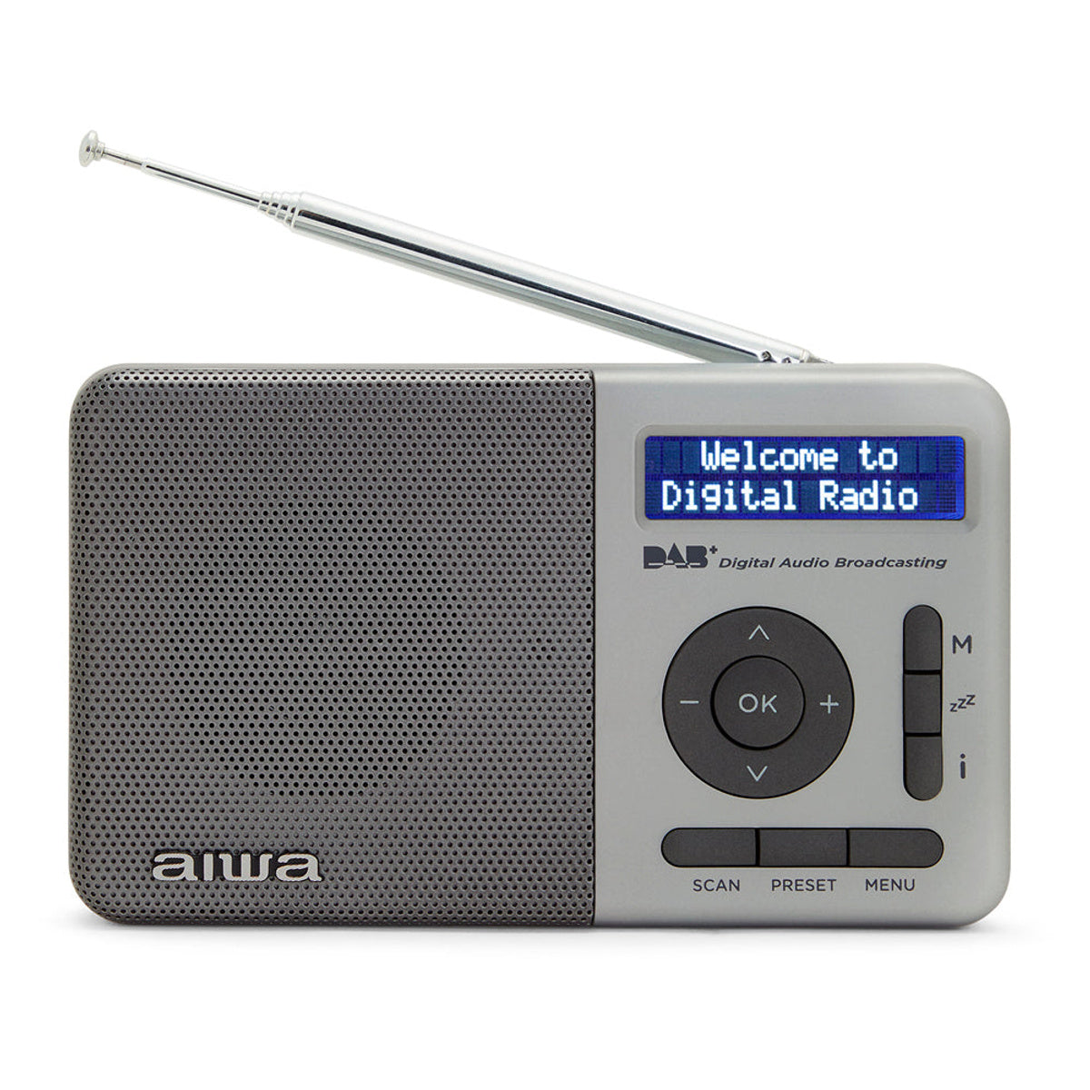 Rd-40dab Digital Portable Dab+/fm-rds Radio | Silver