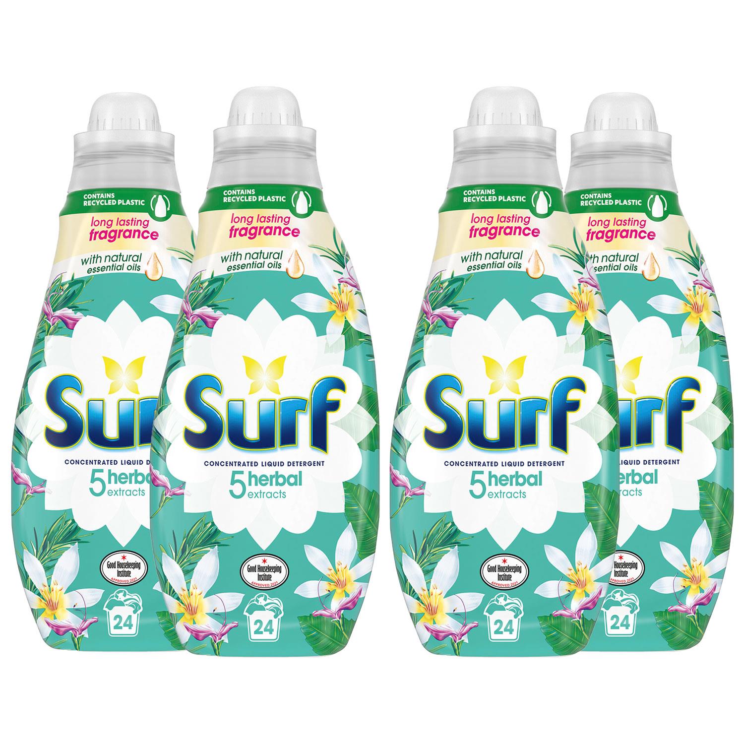 Herbal Extracts Lasting Fragrance Liquid Detergent 648ml | Set-of-4