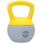 Soft Kettlebell, With Non-slip Handle,for Home Gym Strength | 8kg | Yellow