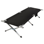 Great Outdoors Renata Camping Bed | One Size | Black