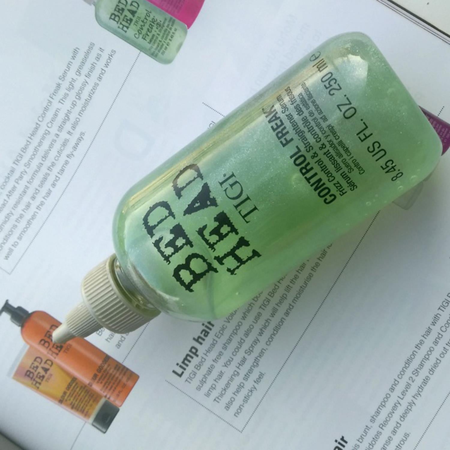 TIGI Control Freak Anti Frizz Serum For Smooth Shiny Hair 250ml, 2pk