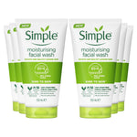 6 X 150ml Kind To Skin Soap Free Foam Moisturising Face Wash | Set of 6