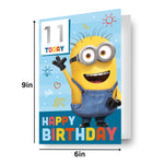 Age Sticker Birthday Card Official Product
