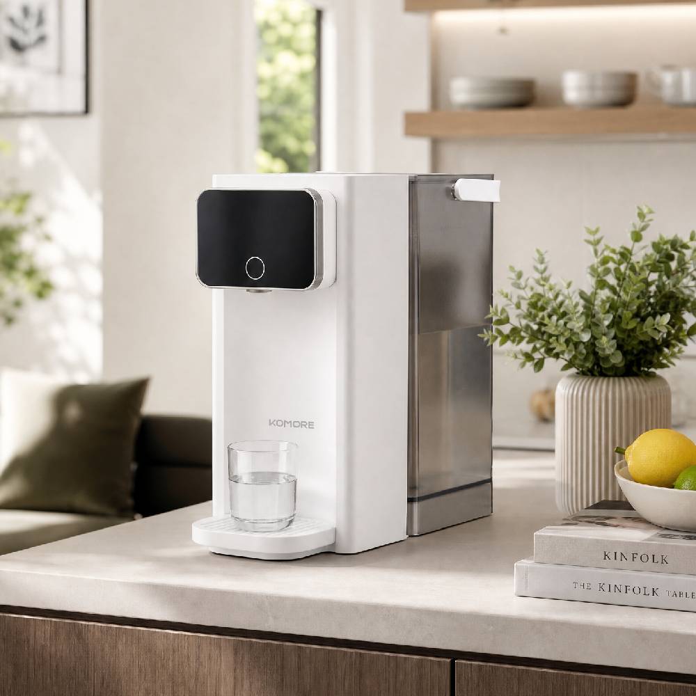 Instant Hot Water Dispenser With Removable 3l Tank And Drip Tray