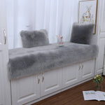 60*90cm Rectangular Fluffy Shaggy Area Rug Super Soft Plush Carpet For Bedroom | Small | Grey