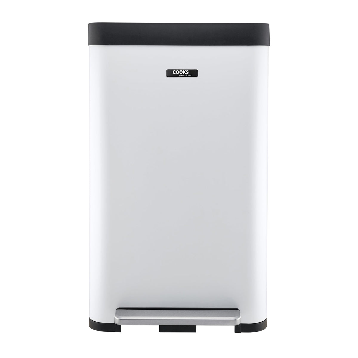 Xl Pedal Recycling Bin 65l | 65L | White