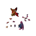 Animal Jigsaw Puzzle, Fox, 160 Pieces, Wooden