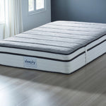 Sleeply Hybrid Mattress 2000 Pocket Sprung multi layered soft touch | Small Double | Grey