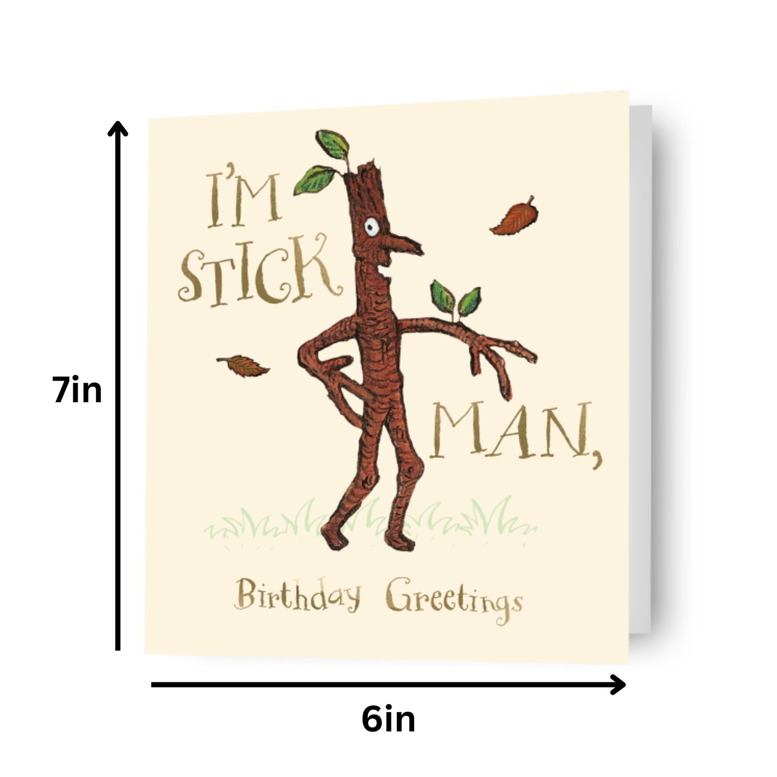 I'm Stickman' Birthday Card Official Product