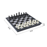 3-in-1 Portable Folding Magnetic Chess