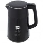 1.7l Fast Boil 3000w Electric Kettle With Led Display | Black